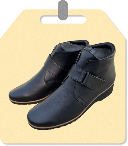 レザーベルトブーツ