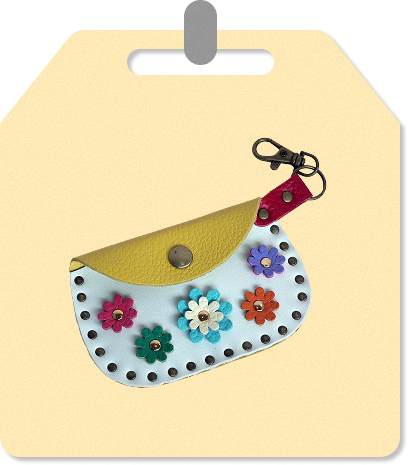 ラウンドケース お花付き