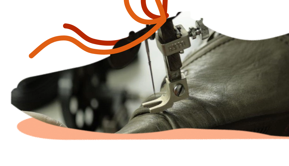 靴の切り抜き写真