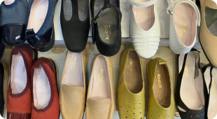 豊富なカラーとサイズの写真