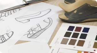 疲れにくい軽〜い靴の写真