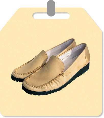 モカシンシューズ