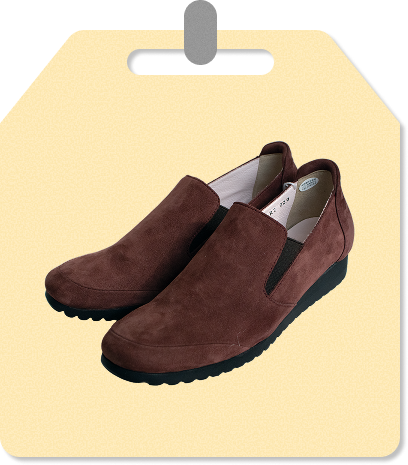 レザースリッポンシューズ